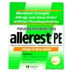 Allerest PE Allergy & Sinus Relief Tablets, 18ct
