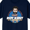 thumbnail image 2 of Ted Lasso Roy Kent He's Here! He's There! He's Every F*#king Where! Men's Navy Blue Short Sleeve Crew Neck Tee-XL, 2 of 4