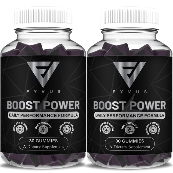 (2 Pack) Boost Power Gummies, Boost Power Health Management Gummy (60 Gummies)
