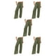 thumbnail image 1 of Pantalones de verano Qarigey para mujer color sólido pierna ancha suelta cintura alta, 1 of 6