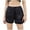 Black, variant on Pounoo New 2025 Shorts for Girls 4-16 Children's Glitter Shorts Solid Color Dots Leg Tight Five Leg Pants Multi Color Summer Pants Girls Shorts 7-8