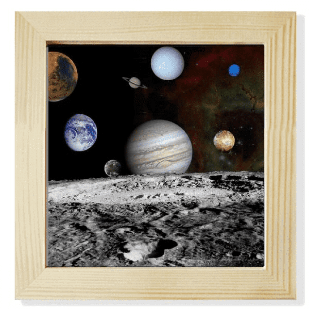 5x7 Picture Frame - Firefighter Equipment Design, Wooden Frame For Wall Or Tabletop Display