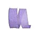 thumbnail image 3 of Reliant Ribbon 92573W-064-40K Everyday Linen Value Wired Edge Ribbon - Purple - 2.5 in. x 50 yards, 3 of 3