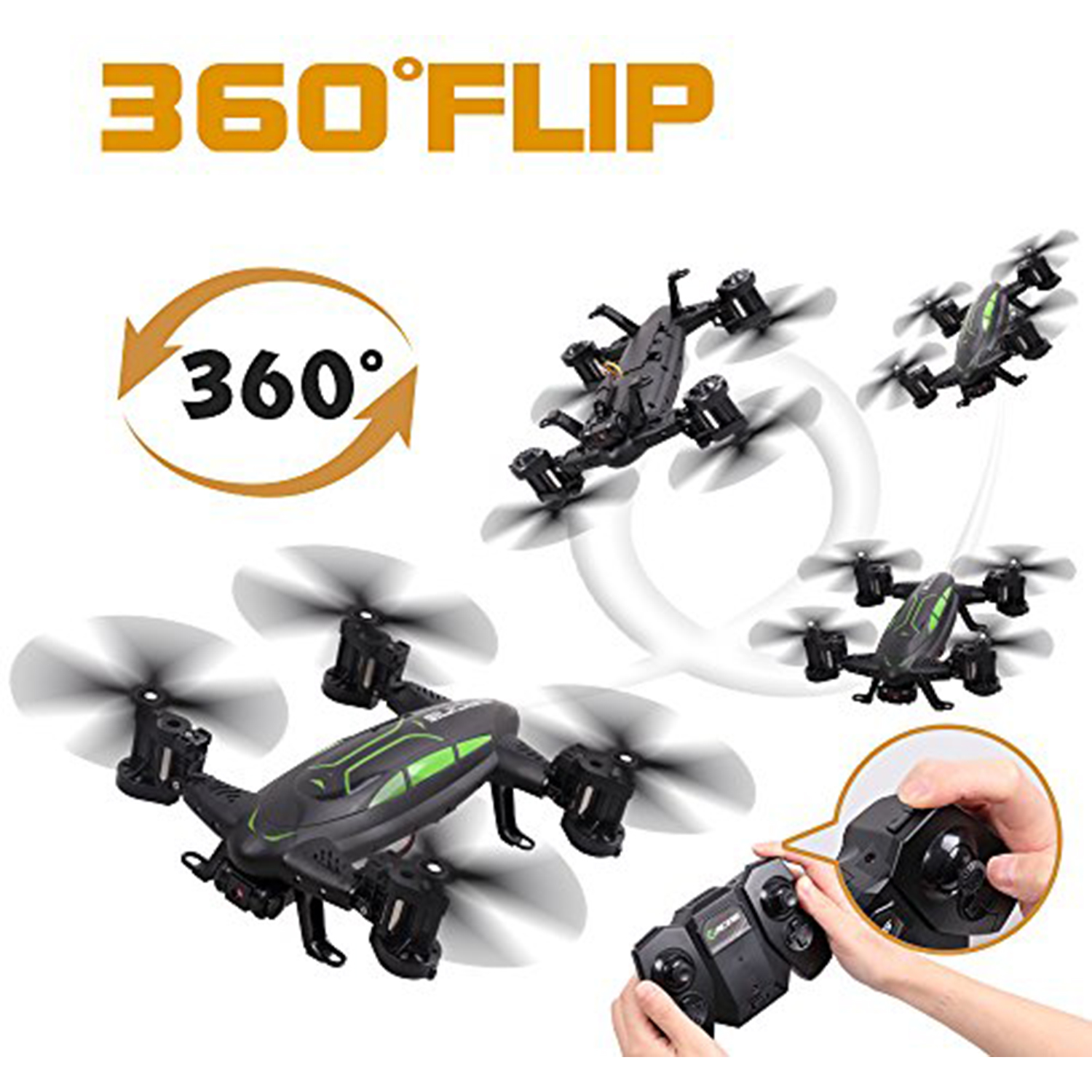 rolytoy quadcopter car