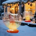 thumbnail image 5 of Eespoir Outdoor 23.6" Inflatable Ball Ornaments - Outdoor Christmas Decorations, Heart Shape Design with Light Up Feature, Winter Decor for Yard, Lawn, Porch, Garden, 5 of 9
