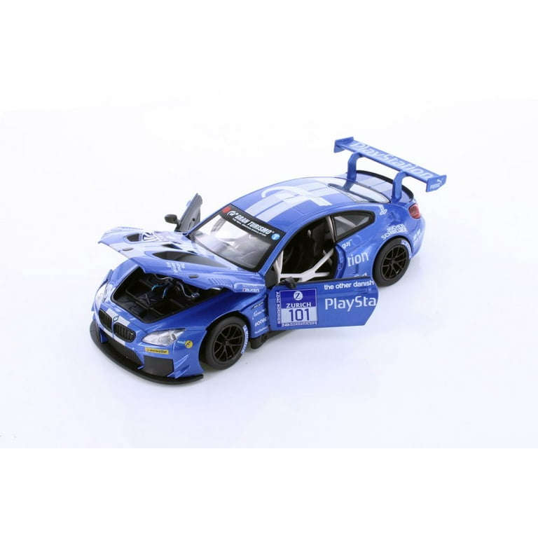 【楽天スーパーセール】 BMW M6 GT3, Blue - Showcasts 68255D - 1/24 scale Diecast ミニカー