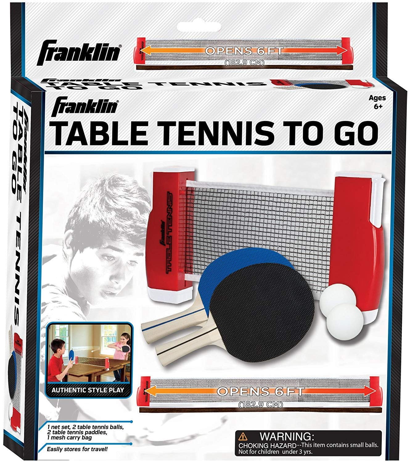 Franklin Sports Table Tennis Net - Thumbnail 3