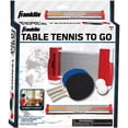 thumbnail image 6 of Franklin Sports Table Tennis To-Go  Complete Portable Ping-Pong Set  Includes Ping-Pong Paddles, Balls, and Net, Plus Easy-Carry Bag  Easy Set-Up  Expands to 6  Easily Attaches to Table Surfaces, 6 of 6