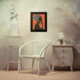 thumbnail image 4 of Adams, Emily 15x18 Black Modern Framed Museum Art Print Titled - Graceful Majesty I Orange, 4 of 5
