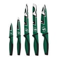 thumbnail image 1 of OFFICIALLY LICENSED CFL 5 PIECE KNIFE SET SASKATCHEWAN ROUGHRIDERS, 1 of 3