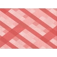 thumbnail image 1 of Ahgly Company Indoor Rectangle Patterned Pastel Pink Area Rugs, 2' x 4', 1 of 6