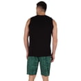 thumbnail image 5 of Inkmeso Printed Elastic Waist Shorts For Men Loungewear W/ Pockets Cotton Resort Shorts, 5 of 8