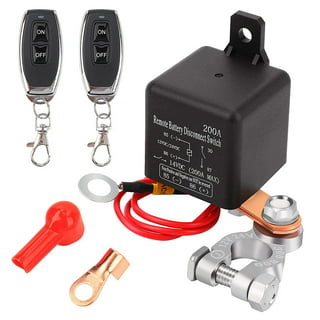 Automobile Remote Battery Disconnect Switch 12V 240A Power Cut-off Switch  Power Switch Anti-leakage Leakage