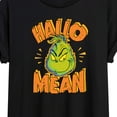 thumbnail image 3 of The Grinch - Hallo Mean - Women's Oversized T-Shirt, 3 of 5