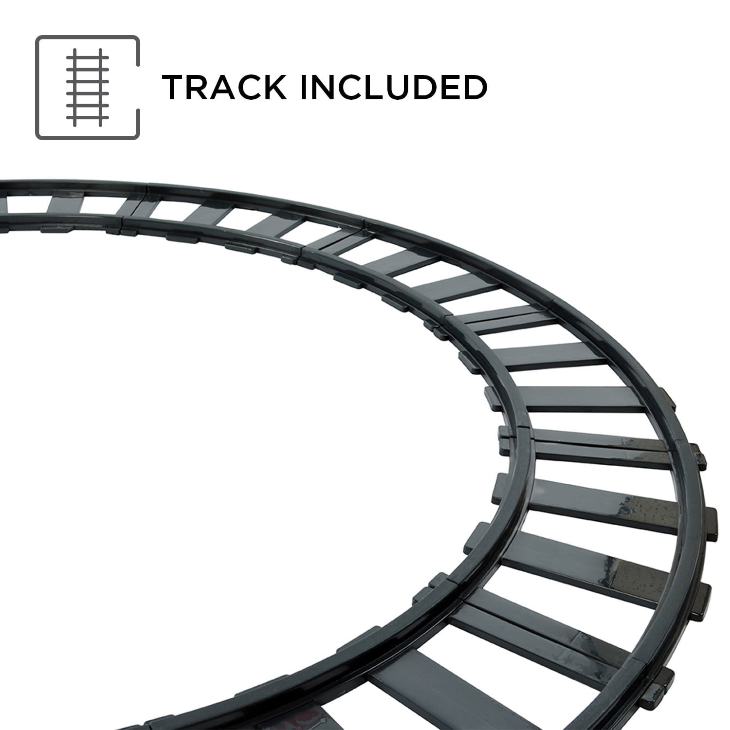 rollplay steam train tracks