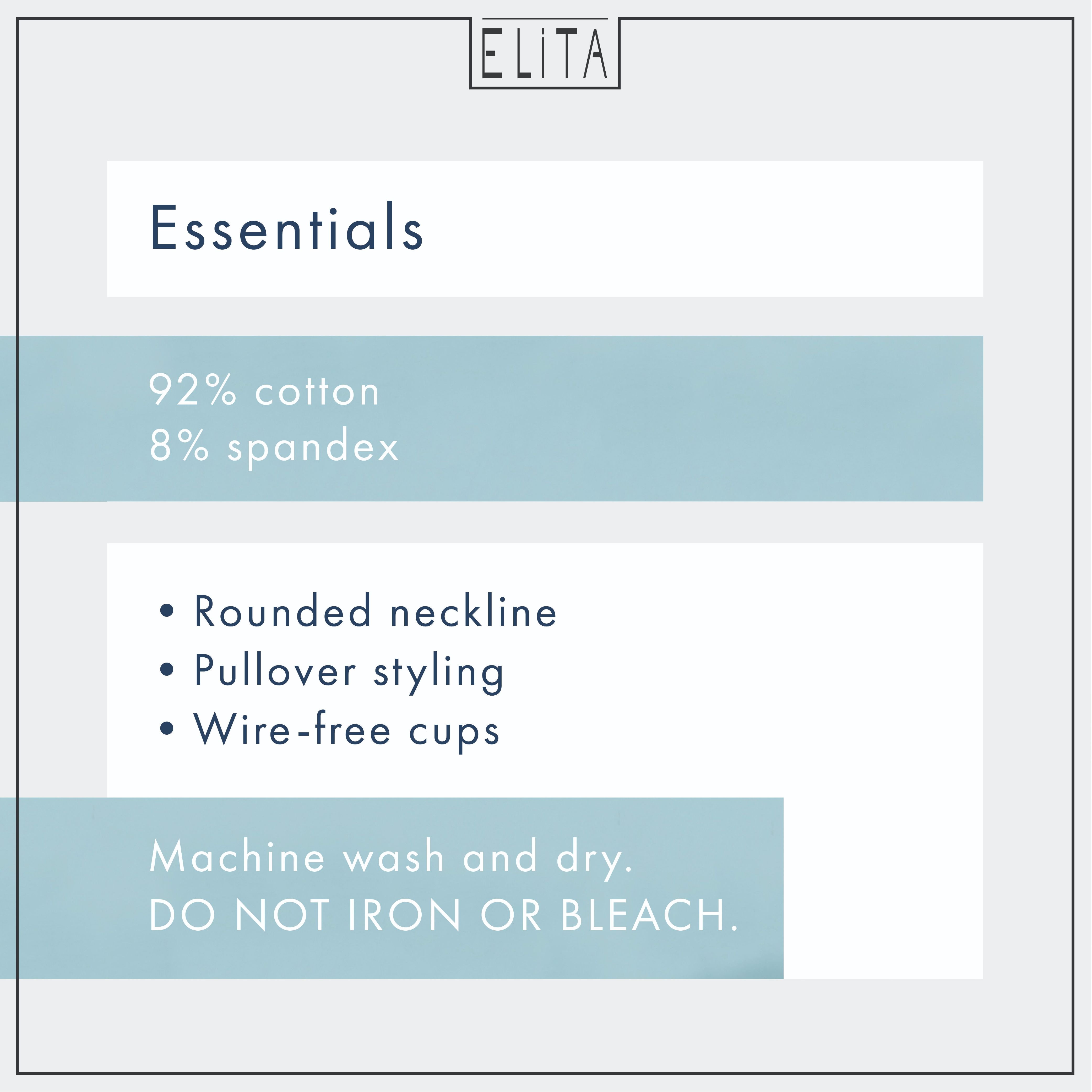 Essentials Cross Front Bra