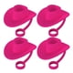 thumbnail image 1 of Tapa de pajita para taza de 30 a 40 oz, tapa de pajita de silicona, sombrero de vaquero, accesorios para vaso de 10 mm, 0,4 pulgadas, lindos regalos para mujeres, 1 of 5
