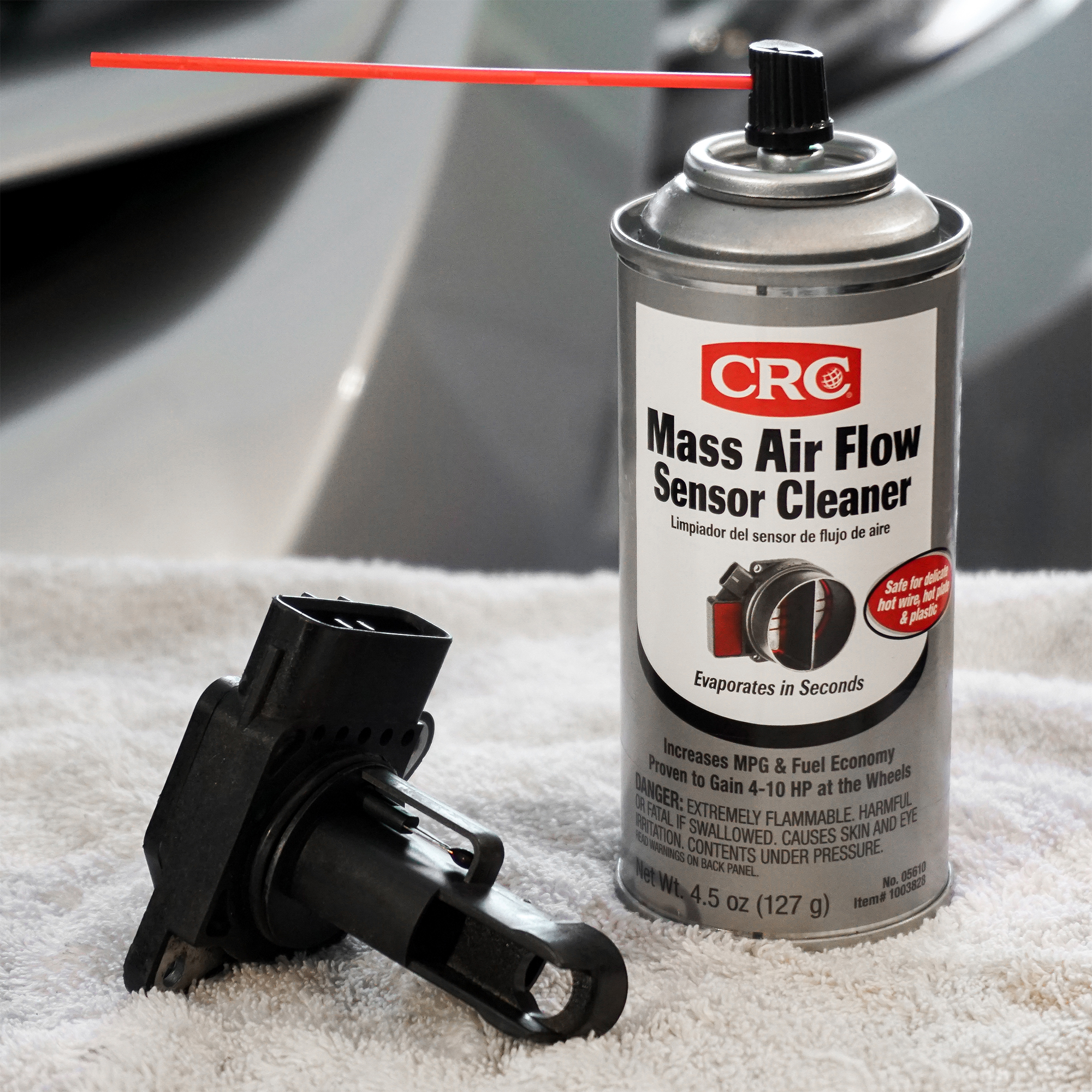 CRC Mass Air Flow & Throttle Body Single-Use Cleaner Twin Pack Kit - image 4 of 10