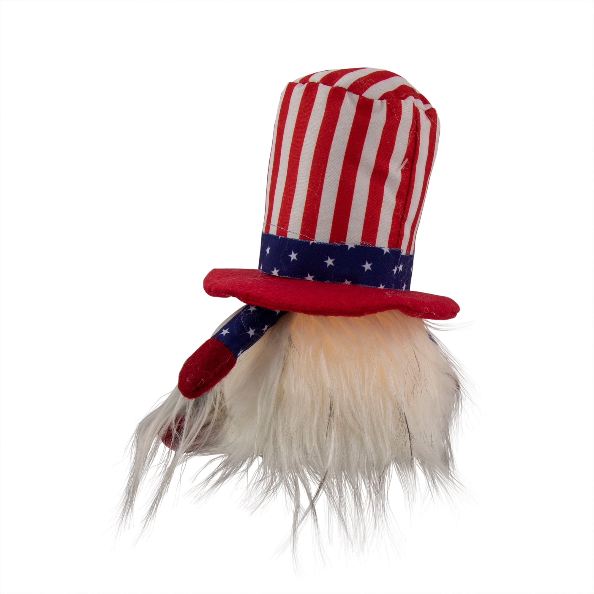 Northlight Lighted Americana Girl Patriotic Gnome - 6.75"