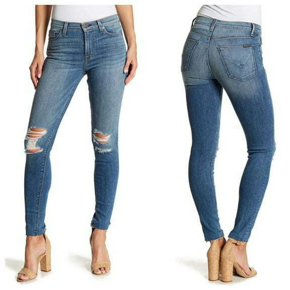 Hudson Women's Aries Jeans, Blue, 26