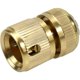 thumbnail image 4 of 2 piezas de accesorios para mangueras de jardín, conectores rápidos para mangueras de jardín de latón macizo de 1/2 ", adaptadores de conexión para aparatos de grifo sin fugas, conexión rápida y fácil, 4 of 5