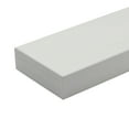 thumbnail image 2 of Melannco Chunky Floating Shelves Set of 4 White, 2 of 6