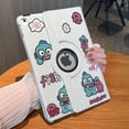 thumbnail image 1 of Cartoon Sanrio Ipad Protective Case Mini6/5 Hangyodon Hello Kitty Kuromi Ipad10/9/8 Air5/4/3 All Inclusive 2022 Pro Case Gift FGS, 1 of 7