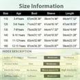 thumbnail image 3 of Resicozy Striped Crew Neck Sweatshirt for Kids Oversized Fleece Pullover Boys Girls Long Sleeve Warm Shirts Casual Lightweight Clothes 3-13 Years Dark Green 120, 3 of 8