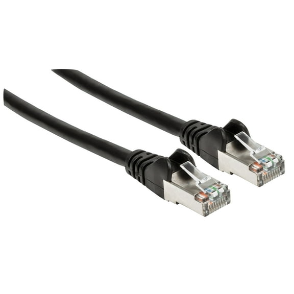 Cat6a S/FTP Network Patch Cable, 14 ft., Black