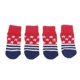 thumbnail image 1 of 4Pcs Dog Shoes Socks Anti-Skid Stockings Paw Protectors Foot Wear Pet Supply, 1 of 3