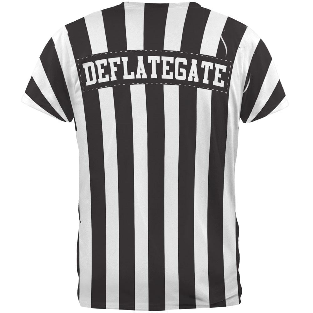 Halloween Deflategate Ball Referee Costume All Over Adult T-Shirt - Medium