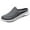 Dark Gray, variant on Mens Sports Shoes Comfortable Slip On Shoes Slingback Breathable Sneakers Fashion Platform Sneakers
