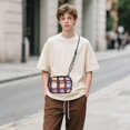 thumbnail image 6 of FORMRS Mini Crossbody Bag for Women Adjustable Rope Shoulder Casual Phone Purse, Purple Jam, 6 of 7