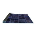 thumbnail image 2 of Ahgly Company Indoor Rectangle Oriental Blue Modern Area Rugs, 5' x 7', 2 of 4