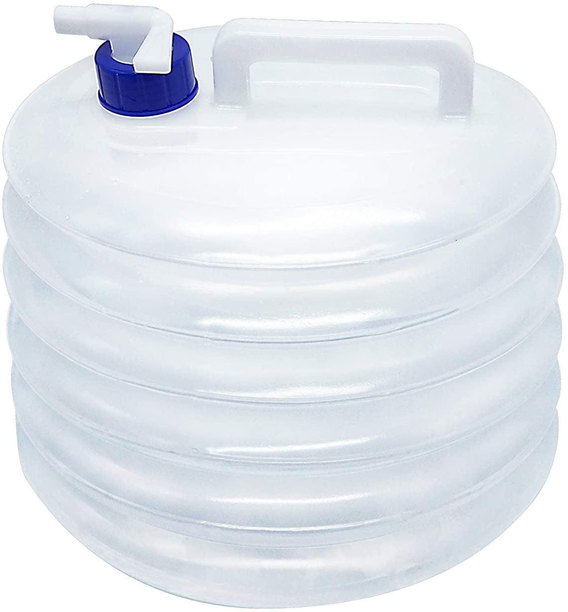 Details about    Collapsible Water Container Premium Portable Water Storage Jug Food 2.6 Gal