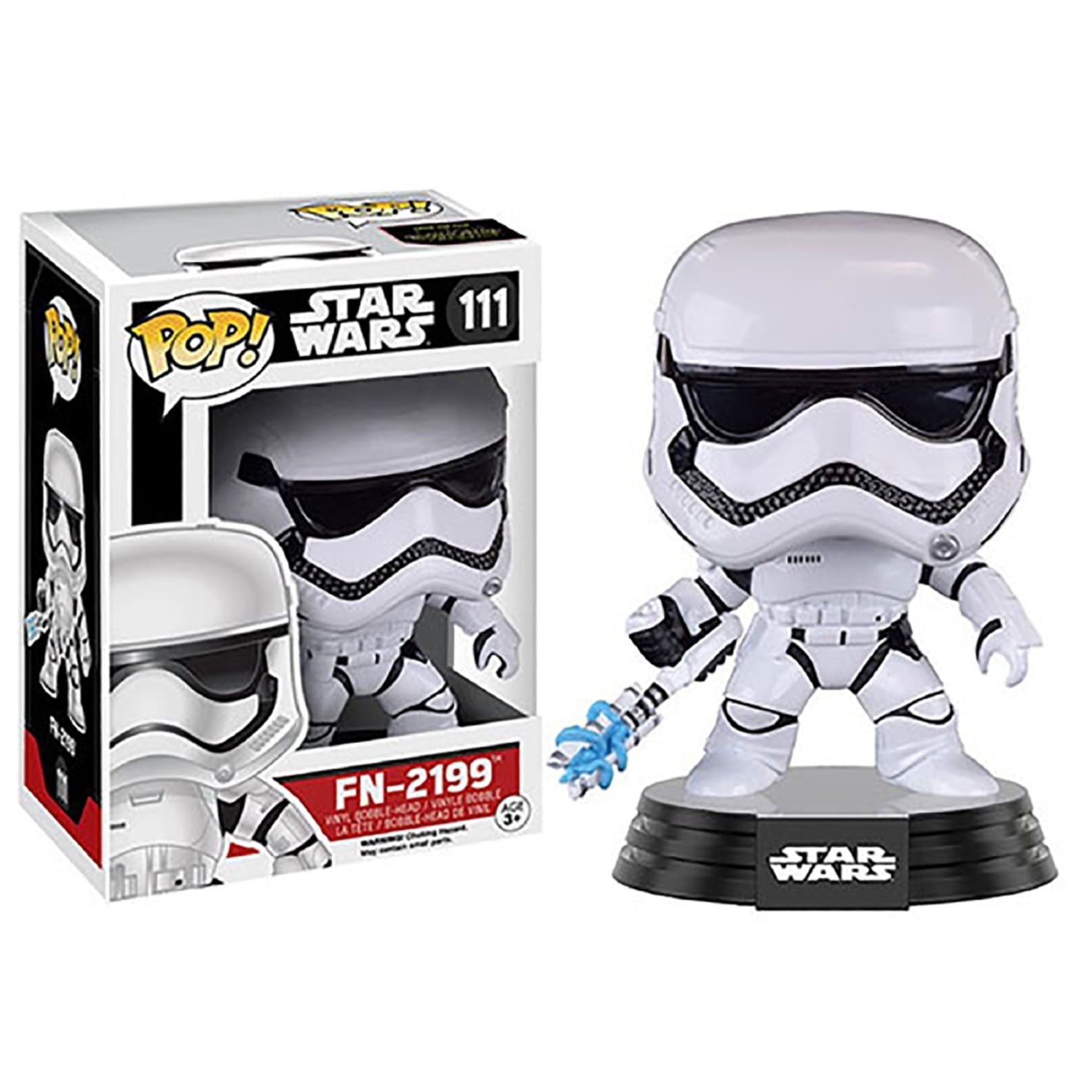 laag Geletterdheid Weven Funko POP Star Wars Episode 7: The Force Awakens FN-2199 Trooper Vinyl  Figure - Walmart.com