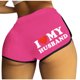 thumbnail image 1 of Pantalones Cortos para Mujeres de Cintura Alta Moda Casual Pantalones Cortos Sueltos Impresos Sexy, Cintura Elástica Cuerpos Pantalones Cortos de las Señoras, Vestir de Verano de Poliéster, 1 of 6