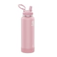 thumbnail image 1 of Takeya Actives Botella De Agua Aislada De Acero Inoxidable Con Tapa Con Pajita, 40 Onzas, Rubor, 1 of 5