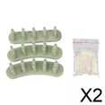 thumbnail image 1 of de práctica de uñas,Soporte de exhibición para práctica de arte de uñas postizas,Soporte para uñas con uña postiza para uñas de gel,Soporte para pintar uñas DIY Herramientas, 1 of 8