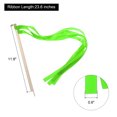 thumbnail image 2 of Uxcell 30Pcs Wedding Party Ribbon Streamers Sticks for Wedding Party Celebration Shiny Green, 2 of 5