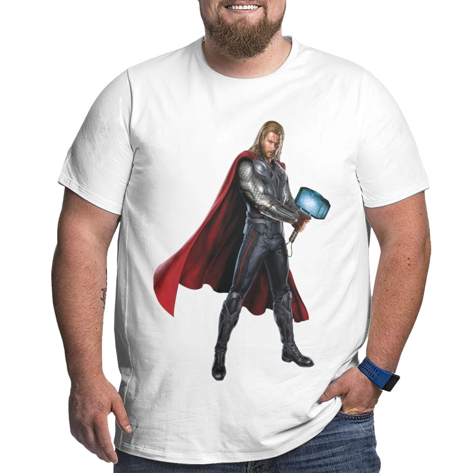 Big size men's t-shirt Thor - Walmart.com