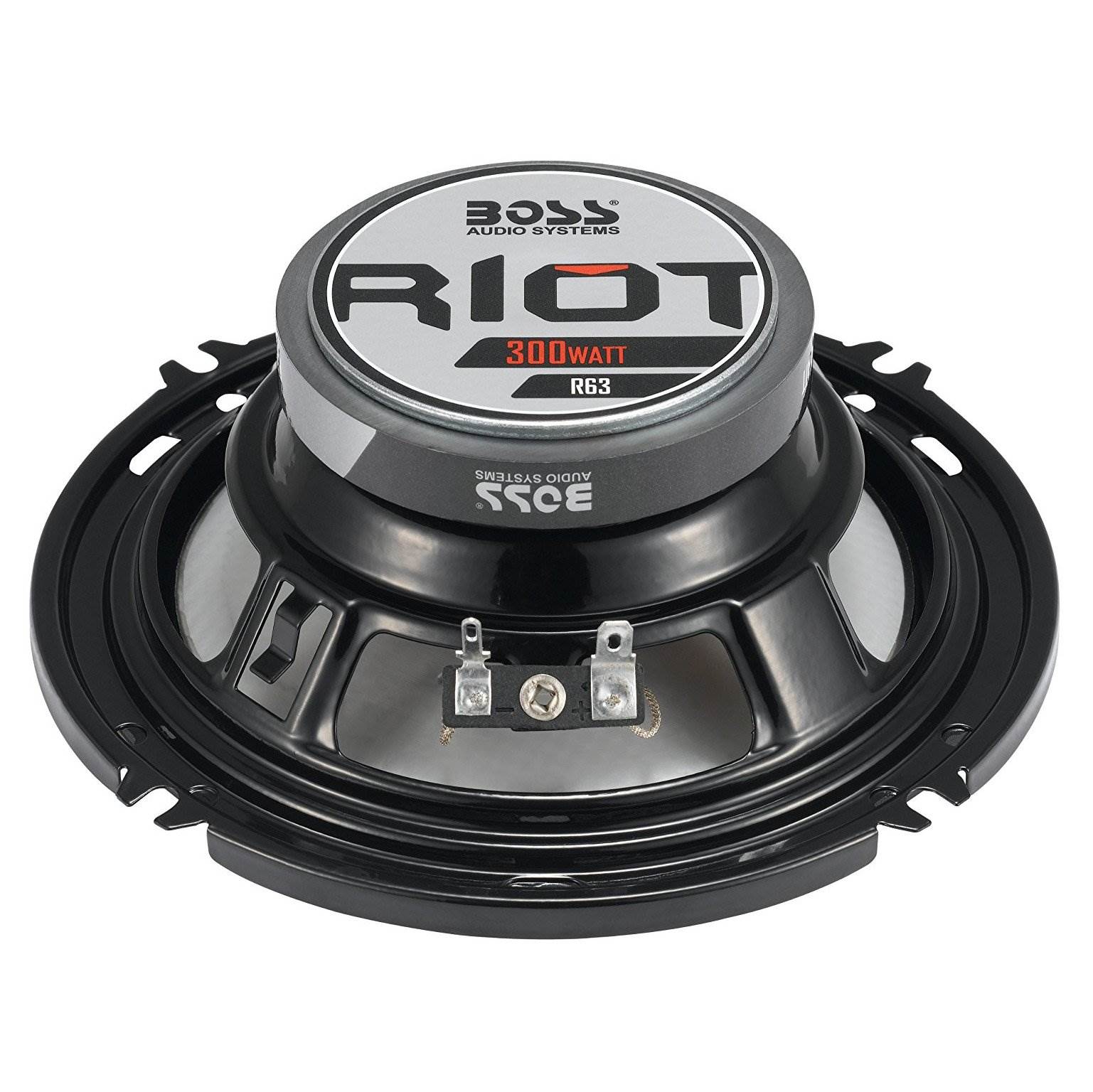 Boss R63 6.5 Inch 300W 3 Way Car Audio Coaxial 4 Ohm Stereo Speakers (Pair) - image 3 of 5