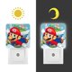 thumbnail image 3 of Super Mario Luz nocturna LED con sensor de anochecer a amanecer para dormitorio, baño, pasillo, escaleras - Lámpara LED nocturna de enchufe, 0.5W - 1 pieza, 3 of 6