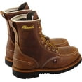thumbnail image 3 of Thorogood Men's 8" Crazyhorse Made In The Usa Waterproof Work Boot Steel Brown 9.5 D(M) US, 3 of 4