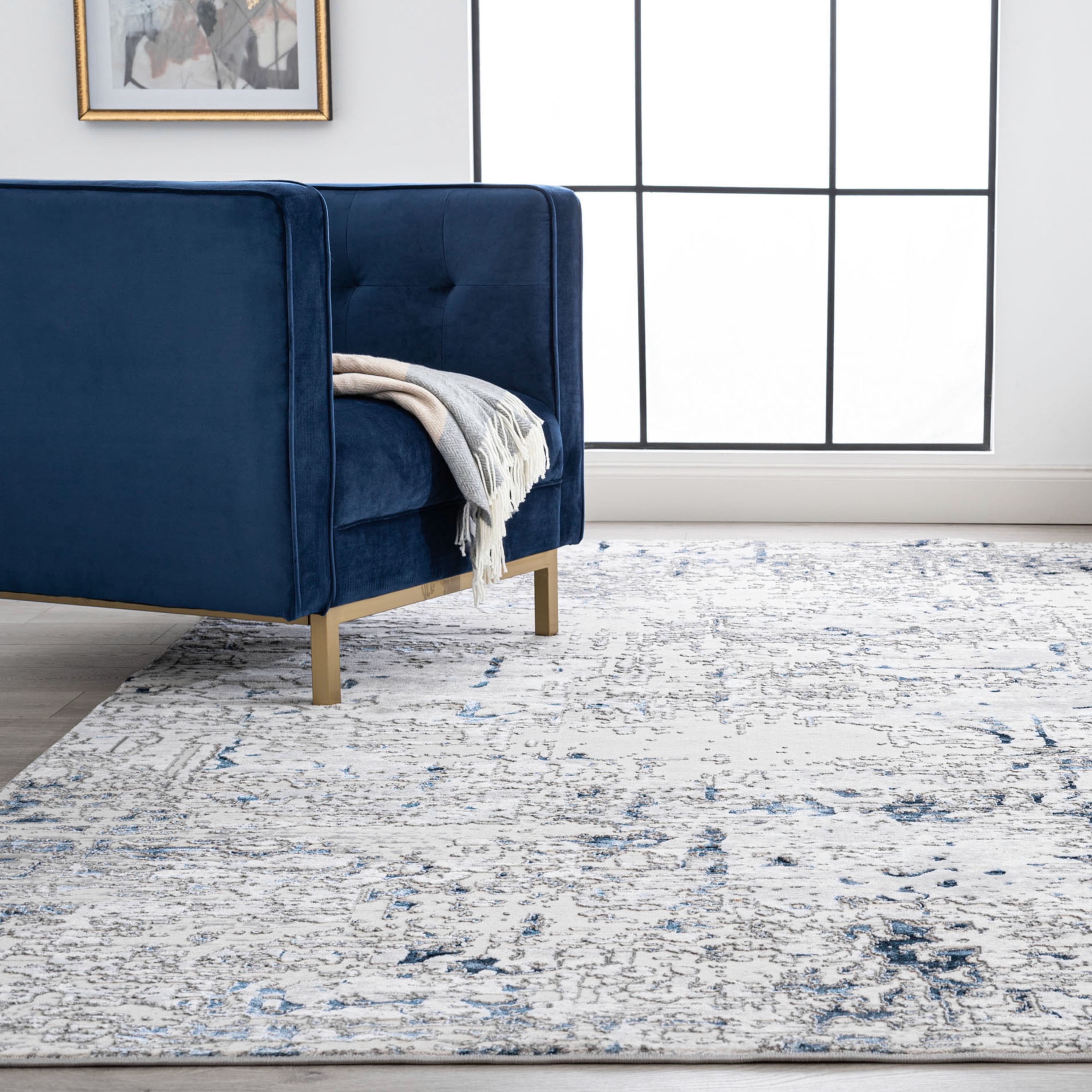 Bliss Rugs Mary Contemporary Indoor Area Rug