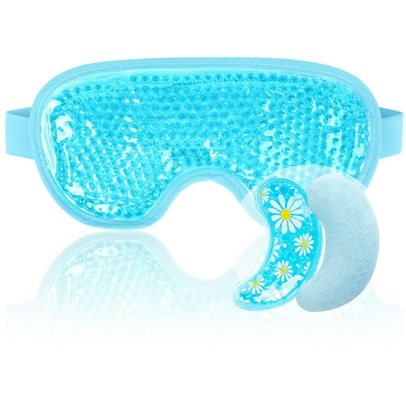 Mascarilla refrescante para ojos, paquete de gel NEWGO, para aliviar el dolor de ojos hinchados