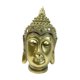 thumbnail image 2 of Escultura de la estatua de la cabeza de Buda Ornamento de mesa coleccionable religioso Figura de Buda para el gabinete Desk Restaurant Decoración del Color de cobre, 2 of 9
