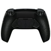 eXtremeRate Textured Black RISE4 Remap Kit Upgrade Board Back Shell 4 Back Buttons for PS5 Controller BDM 010/020