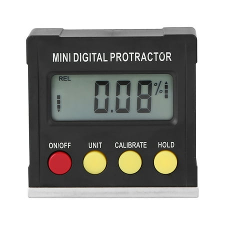 Horizontal Angle Meter Digital Protractor Inclinometer Electronic Level Box Magnetic Base Measuring Tools