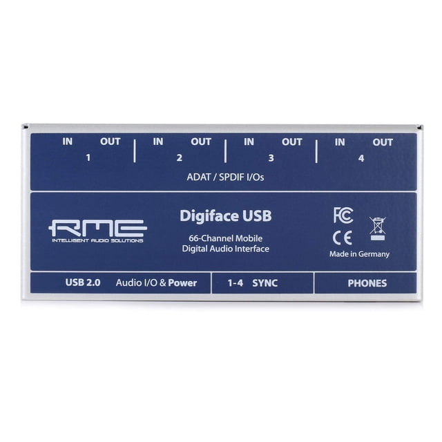 Interfaz de audio digital RME Digiface USB 32 x 32 24 bits/192 kHz